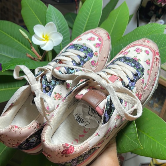 Coach Shoes Coach Floral Tennis Shoes New Poshmark